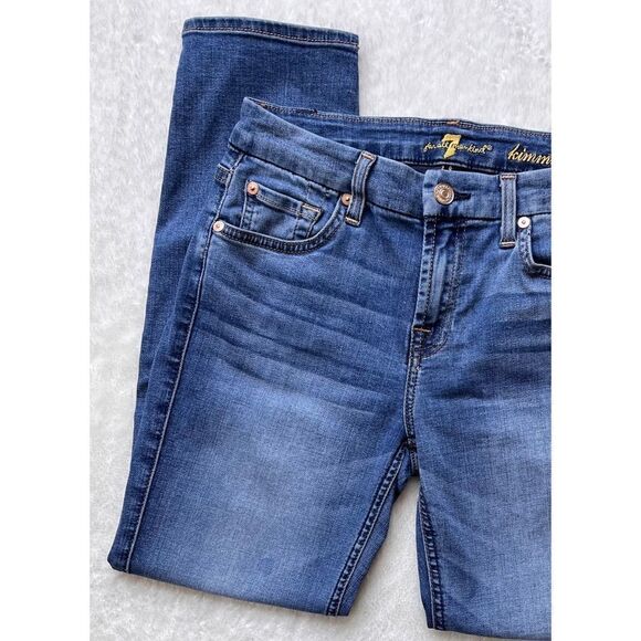7 For All Mankind 7FAM Kimmie Crop, Size 25 - Picture 6 of 16